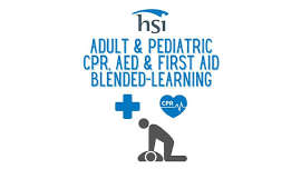 Health & Safety Institute Adult & Pediatric CPR, AED & First Aid Blended-Learning Certification