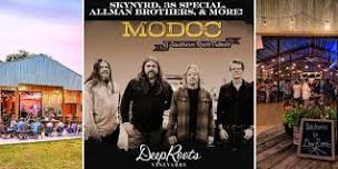 SKYNYRD, 38 SPECIAL, ALLMAN BROTHERS by MODOC-- & TX wine & craft beer!