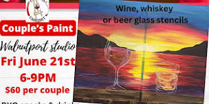 Couple's Class- Wine, Whiskey or Beer Sunset