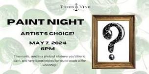 Paint Night: Artist's Choice!