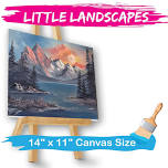 Little Landscapes - A Paint Like Bob Ross Class