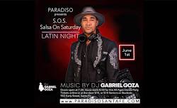 DJ Gabriel Goza - Salsa on Saturday @ Paradiso