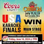 U.S.A. Karaoke Finals Preliminary Contest