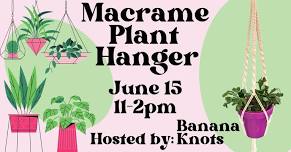 Macrame Plant Hanger Workshop