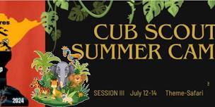 Safari Cub Scout Summer Camp