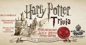 Harry Potter Trivia at Altruist!