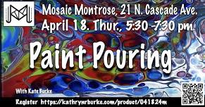 Paint Pouring at Mosaic