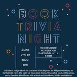 Book Trivia Night at Ridgewood Winery Bechtelsville