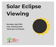 Watch the Solar Eclipse at the library