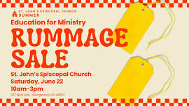 Rummage Sale at St. John's