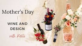 Mother's Day Wine and Design Craft Workshop in St. Croix Falls Wisconsin