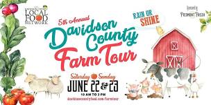 5th  Annual Davidson County Farm Tour,