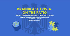 Brainblast Trivia On The Patio - June, 07 at Das Stahl Bierhaus