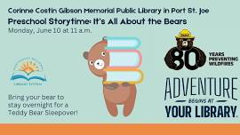 Preschool Storytime: It’s All About the Bears!