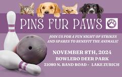 Animal House Shelter Pins Fur Paws at Bowlero