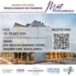 Meet Stellenbosch 2024 | Shaping The Future: Trends and Insights For Tomorrow