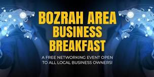 Bozrah Area Business Breakfast: A Brinner Edition!