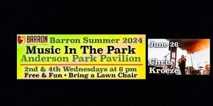 Music in the Park - Chris Kroeze