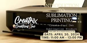 Introduction to Sublimation Printing