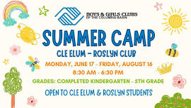 Summer Camp - Cle Elum/Roslyn Club