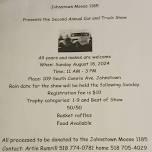 Johnstown Moose 1185 Second Annual Car and Truck Show