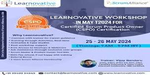 CSPO Certification Online Training: 25-26 May 2024 | Learnovative