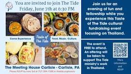 Taste of The Tide Cultural Experience - Carlisle, PA (Get your tickets at the link below.)