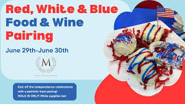 Red, White & Blue Pairing