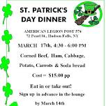 Saint Patrick's Day Dinner