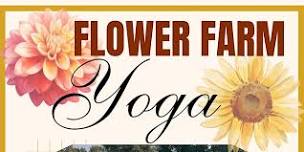 Flower farm yoga