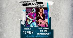 John & Sharon play their debut at Hopkins Farm Brewery !!