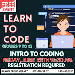 Coding for Kids in High School (9-12th grades)