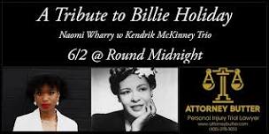 A Tribute to Billie Holiday: Naomi Wharry w Kendrik McKinney Trio