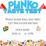 TEENS: Plinko Taste Test! - Main Library Teen Zone