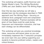 Two days writing workshop