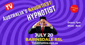 Bairnsdale, Victoria – Hypnotist Mark Anthony Is Coming To Town!