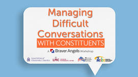 Managing Difficult Conversations with Constituents (Hastings)