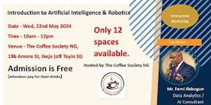 Introduction to Artificial Intelligence and Robotics