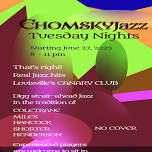 ChomskyJazz – every Tuesday night!