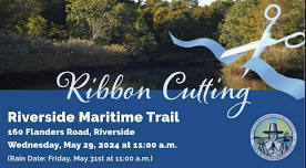 Ribbon-Cutting for Riverside Maritime Trail Park