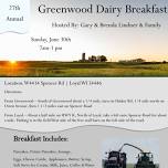 Greenwood Dairy Breakfast 2024