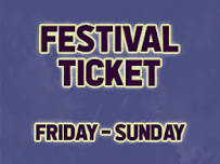 Festival Ticket: Friday through Sunday