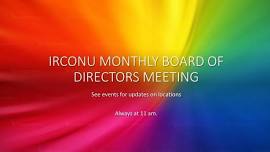 Monthly Board Meeting