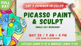 School’s Out! Workshop: Picasso Paint & Sculpt