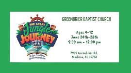 Vacation Bible School: The Great Jungle Journey