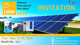 The Lebanon International Solar Week 2024