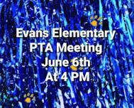 Evans Elementary PTA Meeting