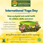 International Yoga Day Celebrations