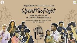 High On Art Open Mic : 25th Edition