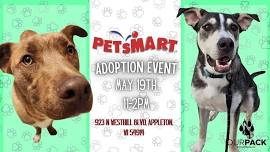 Our Pack Adoption Event at Appleton Petsmart 5/19